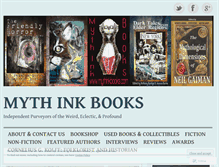 Tablet Screenshot of mythinkbooks.com